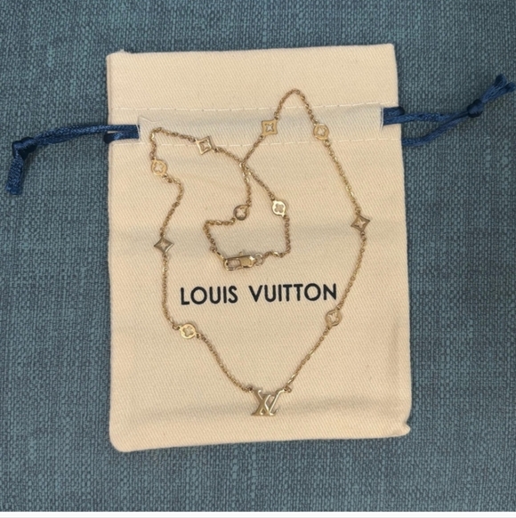 Louis Vuitton 14k Gold Necklace - Picture 2 of 6
